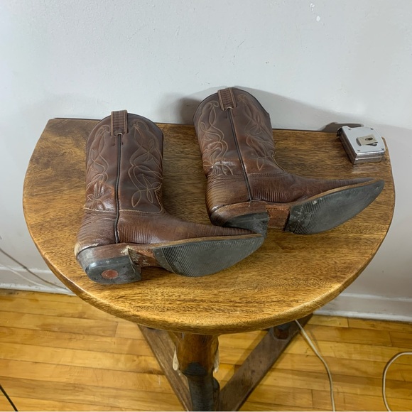 Vintage made in Canada cowboy leather boots - Picture 10 of 11